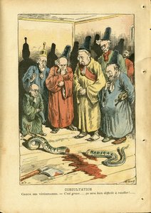 Illustration von Achille Lemot (1846-1909) in Le Pèlerin von Achille Lemot