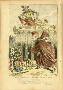 Illustration von Achille Lemot (1846-1909) in Le Pèlerin von Achille Lemot