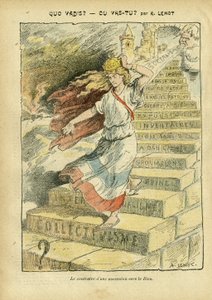 Illustration von Achille Lemot (1846-1909) in Le Pelerin von Achille Lemot