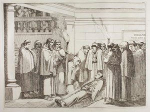 Der letzte Abschied von einem Gläubigen von Achille Pinelli