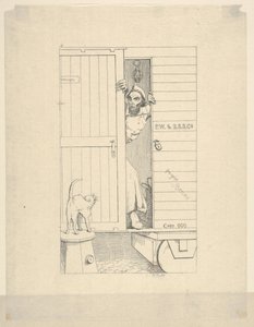Durchgang durch Baltimore aus Confederate War Etchings, 1861-63