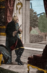 Der König an der Flöte - FRIEDRICH II. (1712-1786) Bekannt als Friedrich der Große, König von Preußen