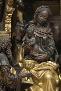Anbetung der Könige (Detail)