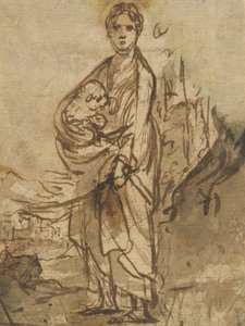 Heilige Agnes von Adam Elsheimer