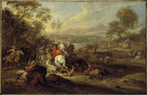 Kavallerieschlacht von Adam Frans van der Meulen