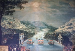 Die Lieferungen, Islas de los Faisanes von Adam Frans van der Meulen