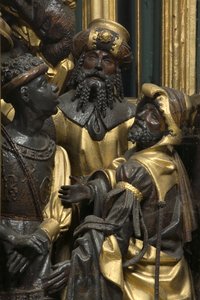 Anbetung der Könige (Detail)
