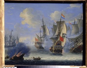 Eine Seeschlacht von Adam Silo