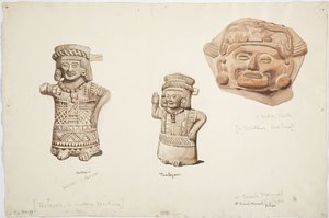 Figuren, Veracruz von Adela Breton