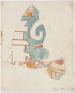 Aquarellmalerei von Adela Breton