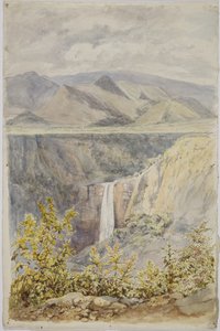 Wasserfall in Huauchinango, Bundesstaat Puebla, Mexiko