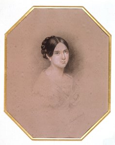 Porträt von Leopoldine Hugo (1824-43)