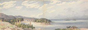 Hogland, 24. August 1855, Finnland von Admiral Sir Edward Gennys Fanshawe