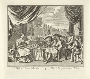 Heringbankett von Adolf van der Laan