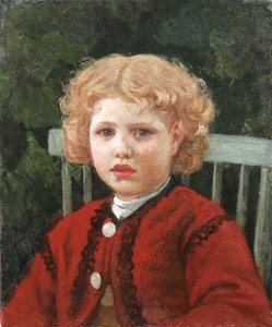 Mädchen mit lockigem Haar