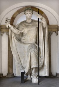 Heiliger Ambrosius, Bischof von Mailand von Adolfo Wildt