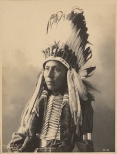 Hubble Big Horse, der Tsistsistas-Leute von Adolph F. Muhr