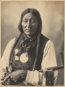[Weißer Büffel, der Arapaho-Leute] von Adolph F. Muhr