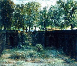 Nymphaeum im Zwinger in Dresden, 1850