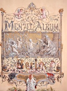 Titelseite aus dem Menzel-Album, 1868