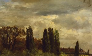Blick auf den Park des Prinzen Albrecht von Adolph Menzel