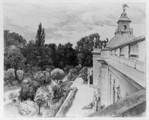 Die Neuen Kammern von Sanssouci von Adolph Menzel
