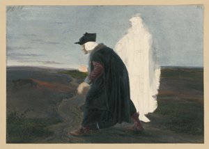 Faust und Wagner von Adolph Menzel
