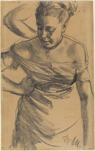 Studie einer Frau