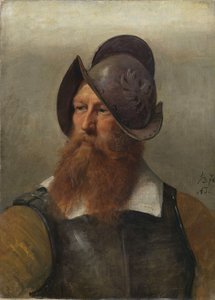 Figurenstudie für Christian IV. bei der Gründung von Christiania