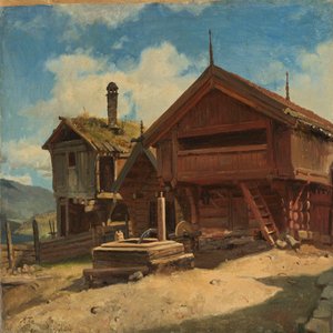 Der Bauernhof Gulsvik in Hallingdal
