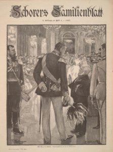 Eine Szene vom Hofball