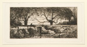 Umgebung von Rix (Ain) von Adolphe Appian
