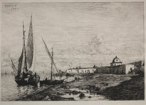 Der Hafen von San Remo von Adolphe Appian