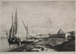 Der Hafen von San Remo, 1878 von Adolphe Appian