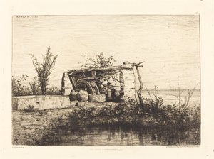 Eine Moria in Bordiquier (Italien) von Adolphe Appian