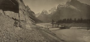 Alpenlandschaft von Adolphe Braun