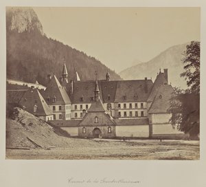 Kloster der Grande-Chartreuse. von Adolphe Braun
