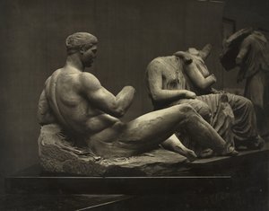 Skulpturen vom Parthenon, British Museum von Adolphe Braun
