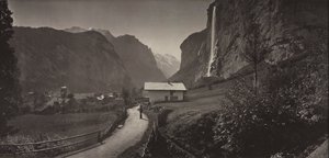 Tal von Lauterbrunnen, Schweiz (aus dem Album Charbons de Braun- vues prises avec l