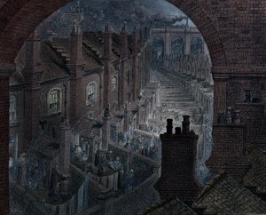 Über London mit der Eisenbahn, 1872