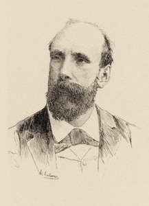 Porträt des Komponisten Gaston Salvayre von Adolphe Lalauze