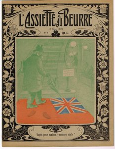 Titelblatt von The Butter Plate, Satirique en Couleurs