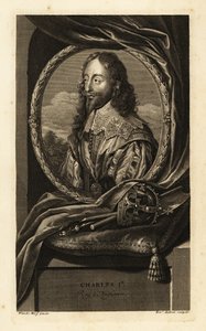 Porträt von König Karl I. von England