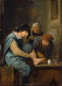 Die Fußoperation von Adriaen Brouwer