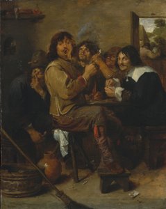 Die Raucher von Adriaen Brouwer