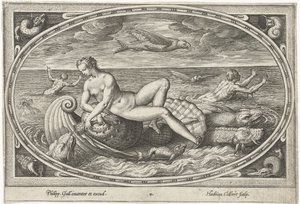 Galatea von Adriaen Collaert