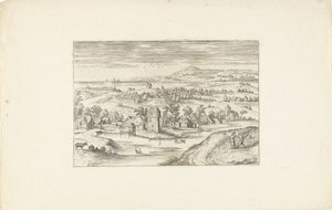 Landschaft mit einem Bauernhof