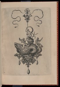 Tafel 8, aus Bullarum Inaurium, Anhänger, Ohrringe usw. Designs der geschicktesten Art, Teil Zwei