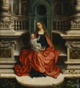Madonna auf dem Thron