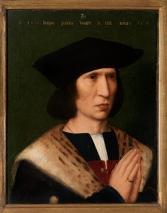Porträt von Paulus de Nigro von Adriaen Isenbrandt or Isenbrant